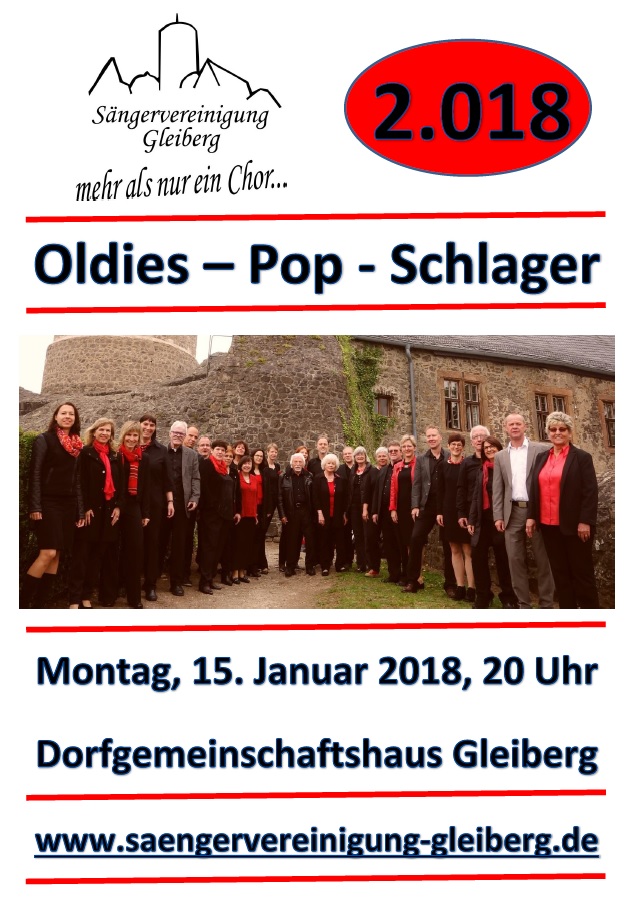 Neues Chorprojekt: »Sängervereinigung 2.018!«