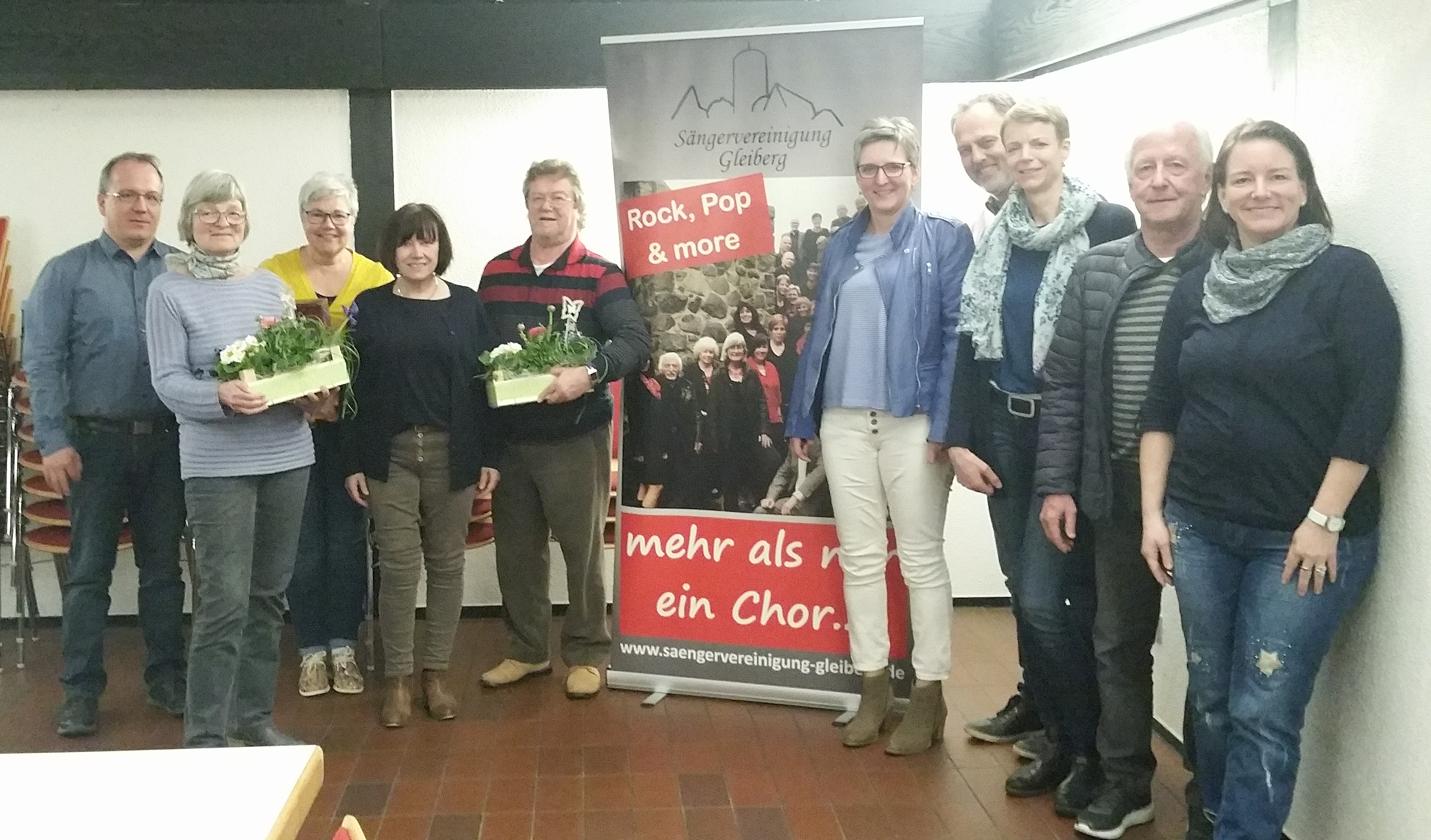 Vorstand der Gleiberger Sängerfamilie weiter verjüngt – Zum 140-jährigen Jubiläum „1.Wettenberger Weinwanderung“