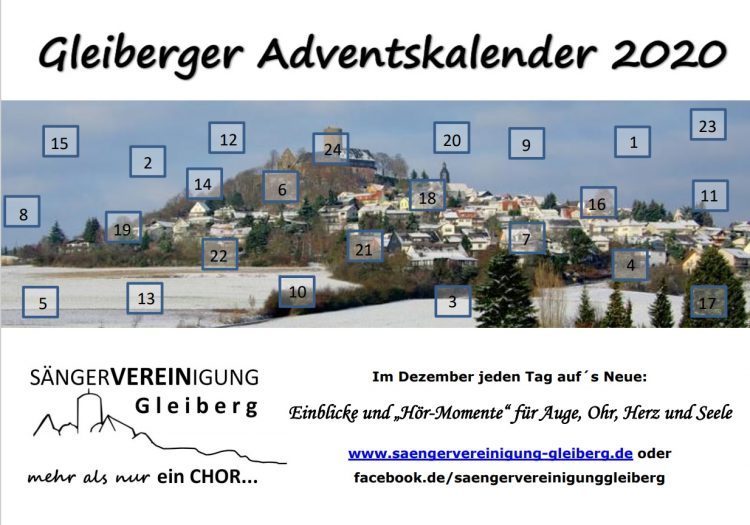 „Gleiberger Adventskalender 2020“